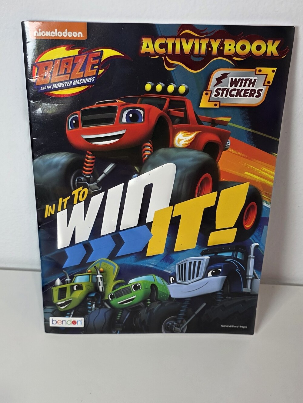 Nickelodeon Blaze Activity Book - New